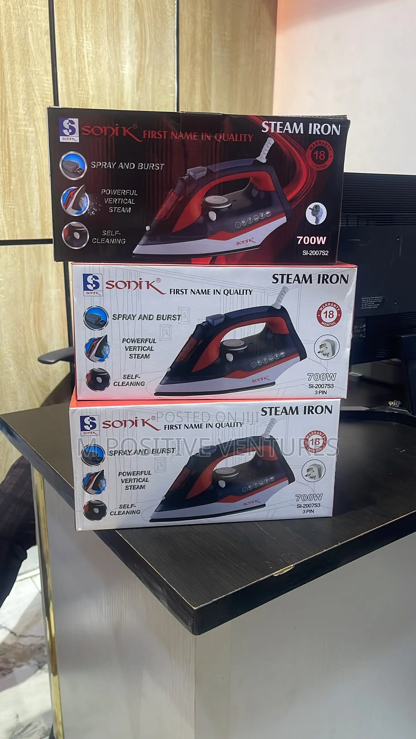 Ac/Dc Steam Pressing Iron