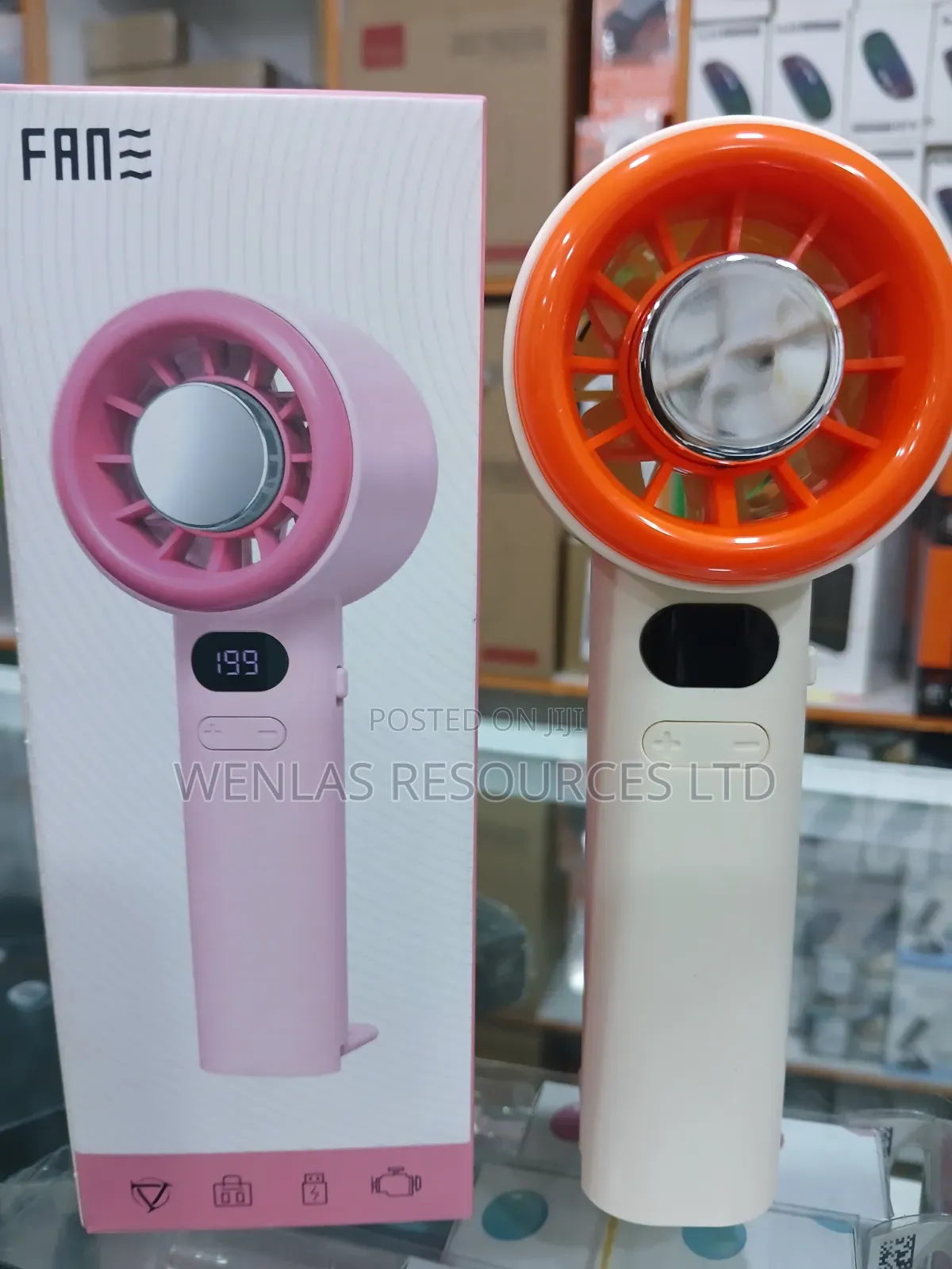 Wireless Hand Fan