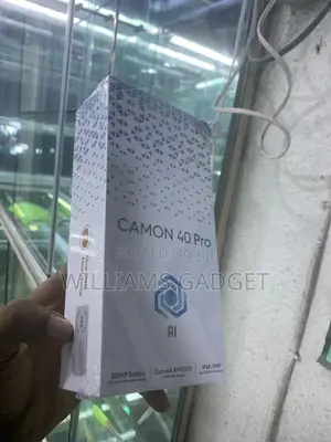 New Tecno Camon 40 Pro 5G 256 GB Black