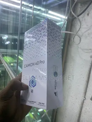 New Tecno Camon 40 Pro 5G 256 GB Black