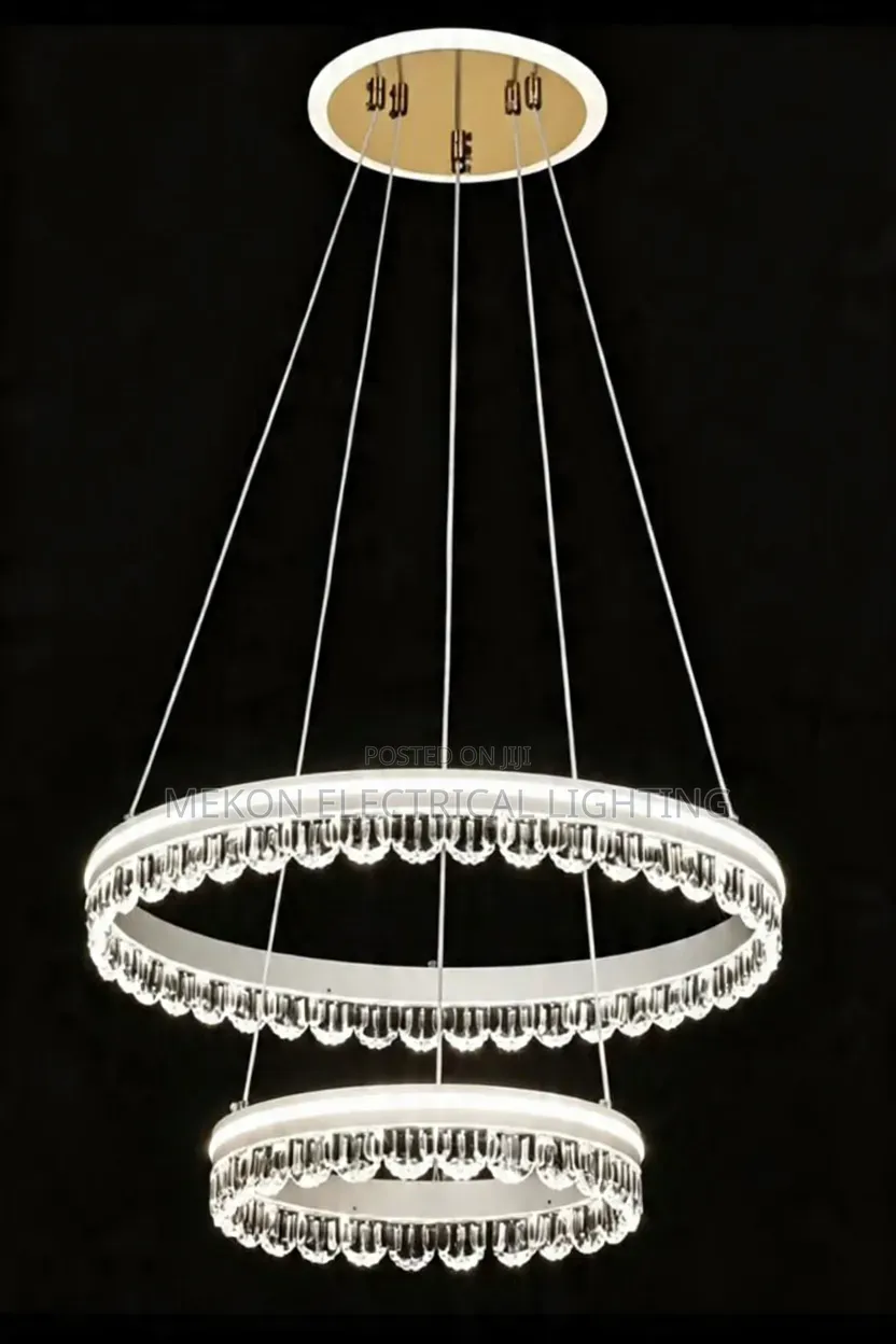 Crystal Ring Chandelier