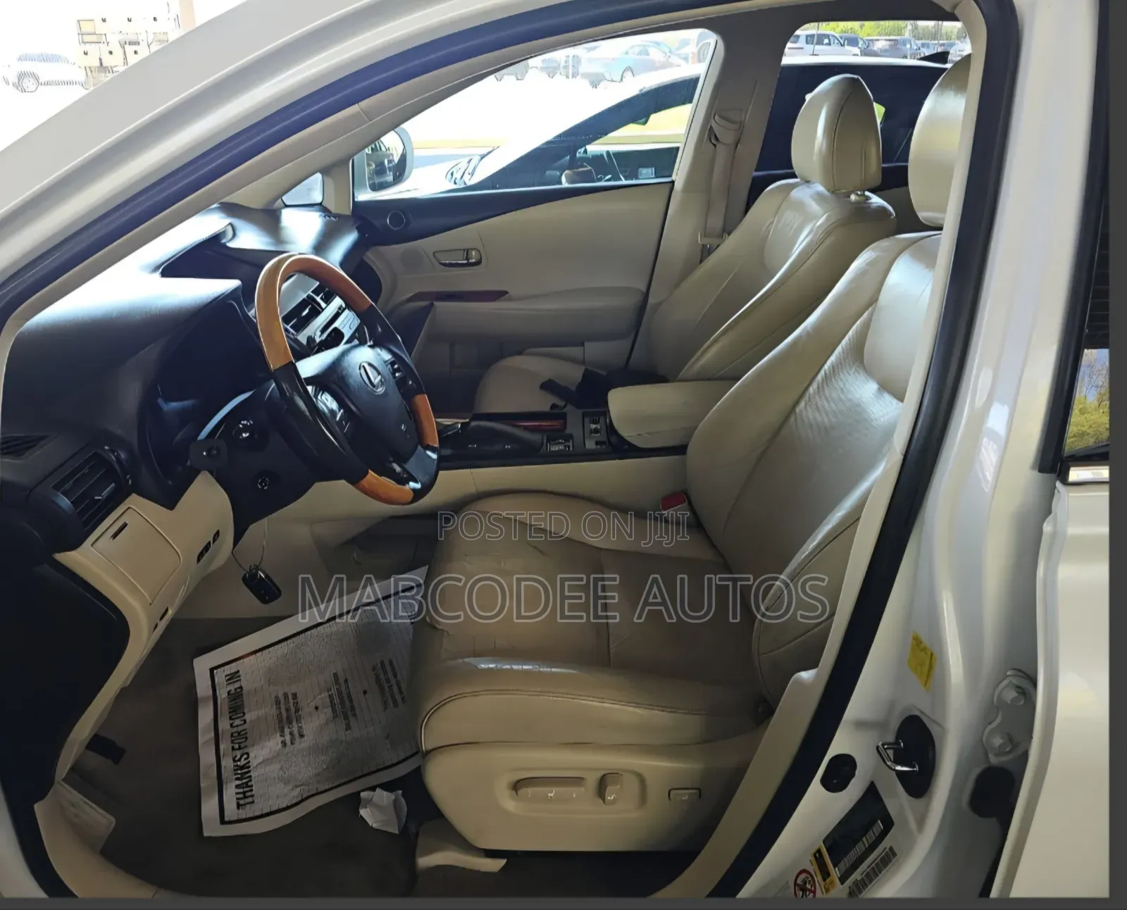 Lexus RX 2011 White