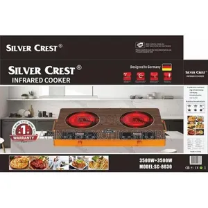 Silver Crest Double Infrared Electric Cooker 7000w