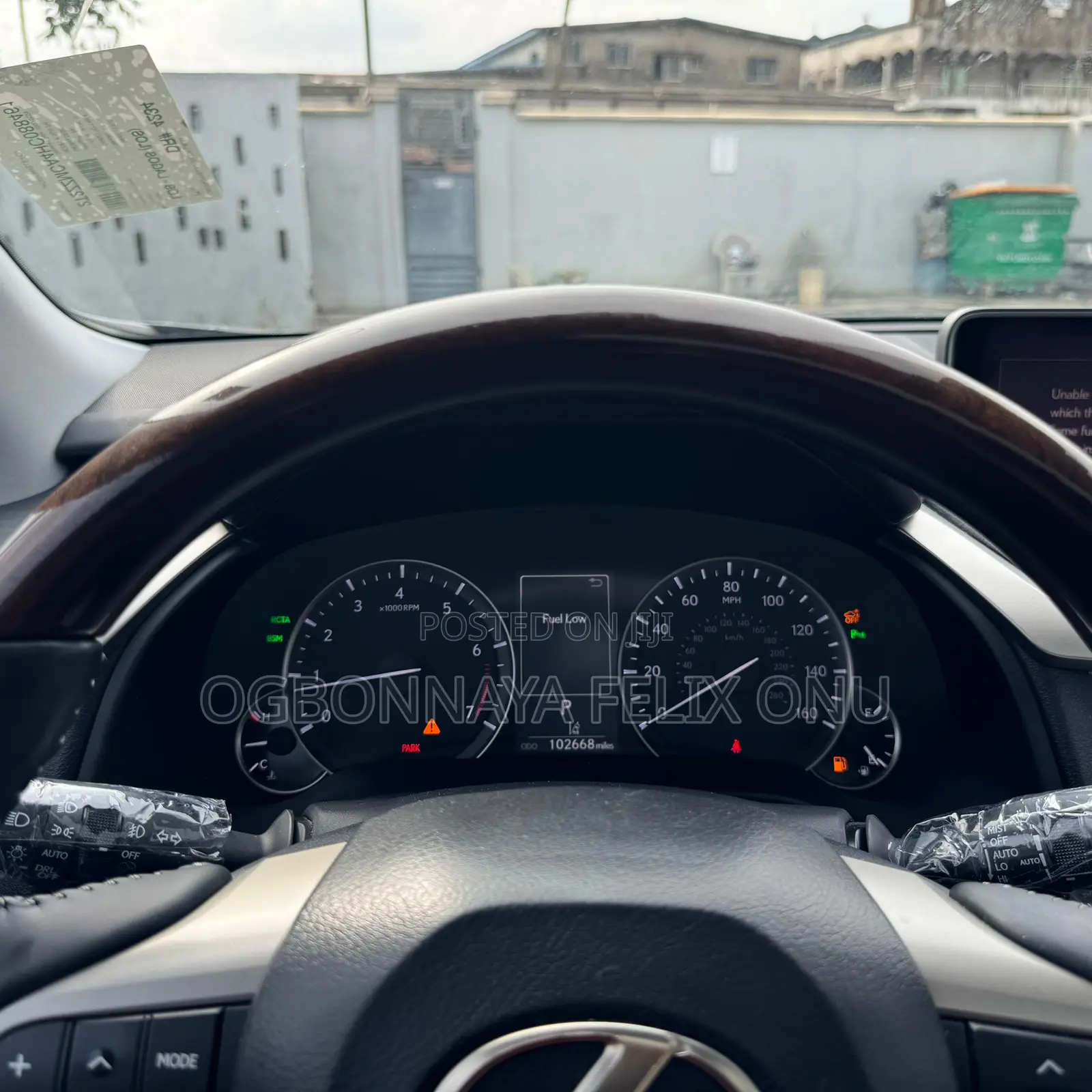 Lexus RX 2018 Blue