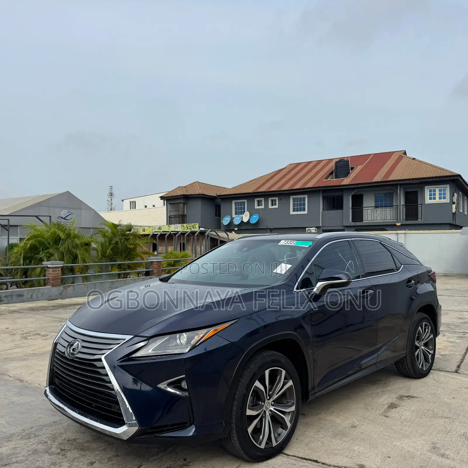 Lexus RX 2018 Blue