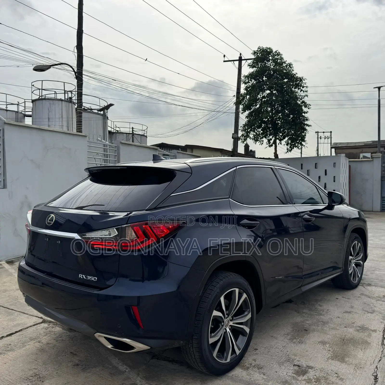 Lexus RX 2018 Blue