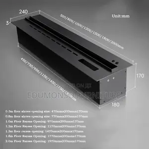 3d Realistic Flame Fireplace 1.8meter