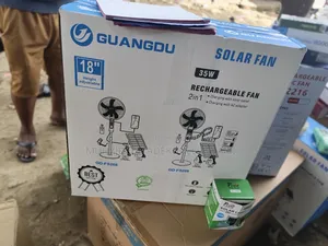 Guangdu Rechargeable Solar Fan