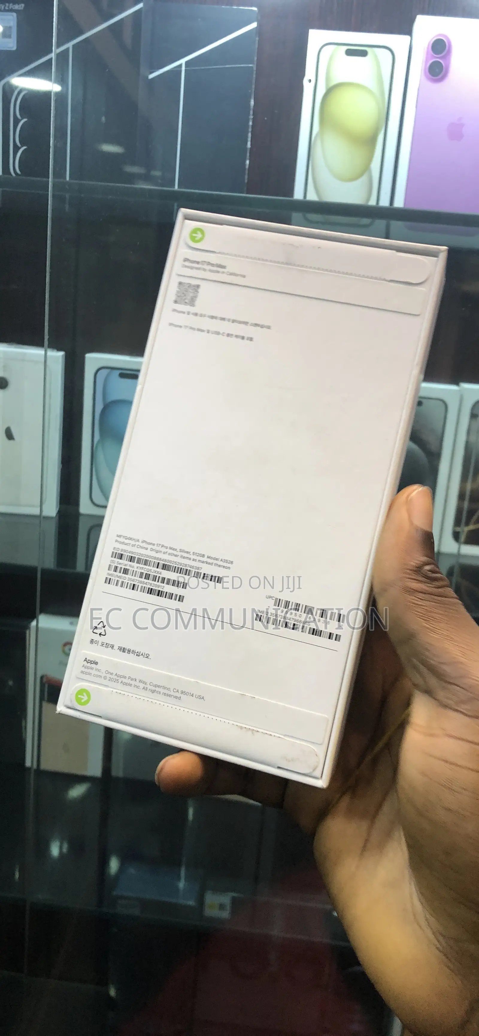 New Apple iPhone 17 Pro Max 512 GB Silver