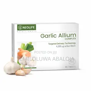 Garlic Allium Complex for Heart, Immune Antioxidant Support.