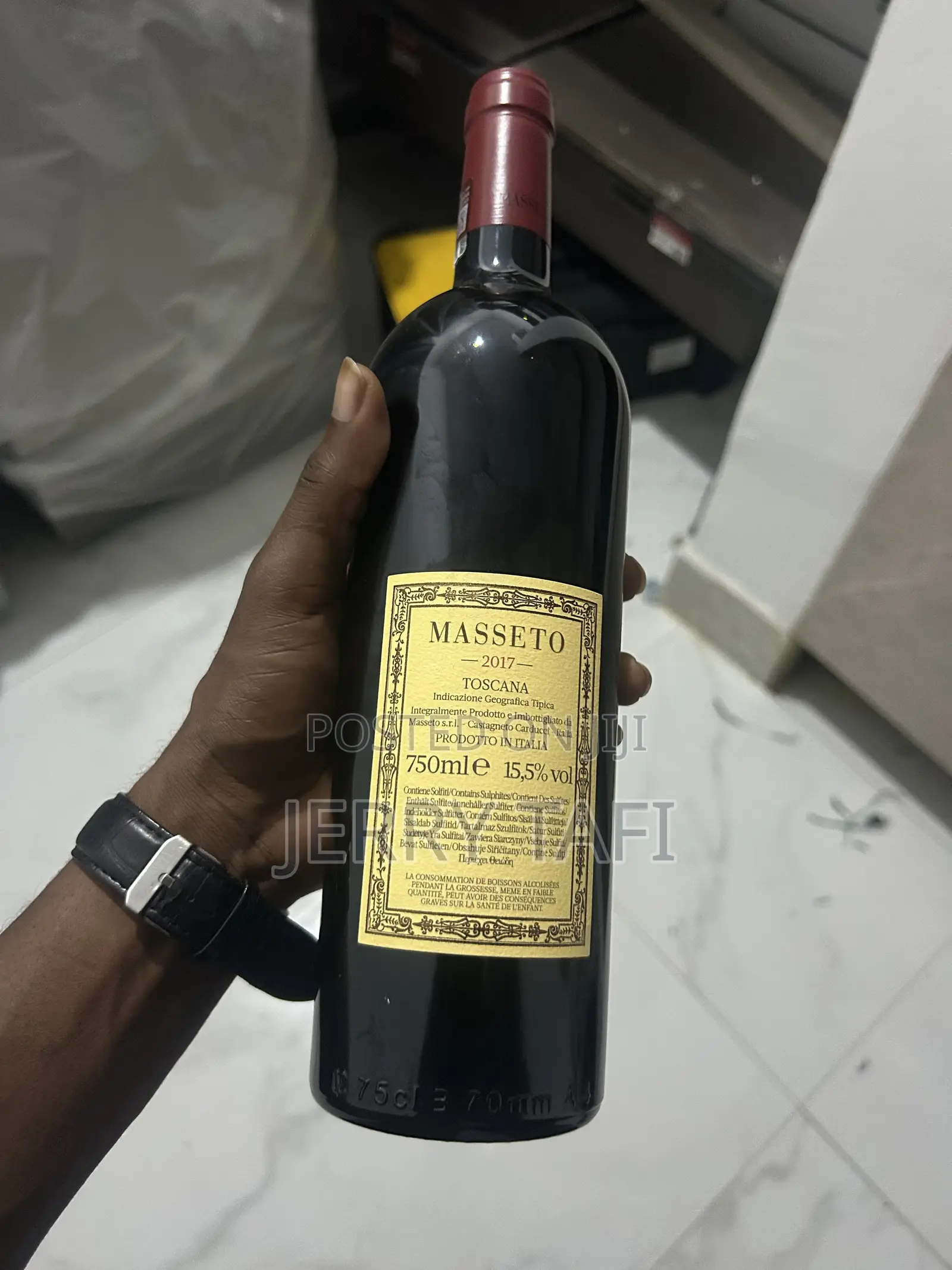 Quality Masseto 2017 Imported Wine for Sale (Sealed Bottle)