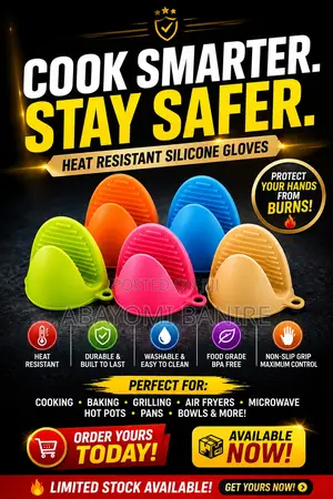 Silicon Heat Resistant Gloves