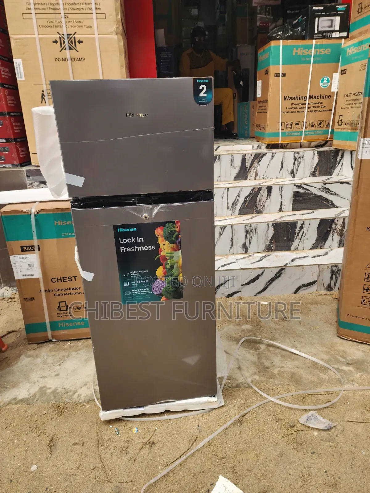 Original Hisense Refrigerator With 2yrs Warranty
