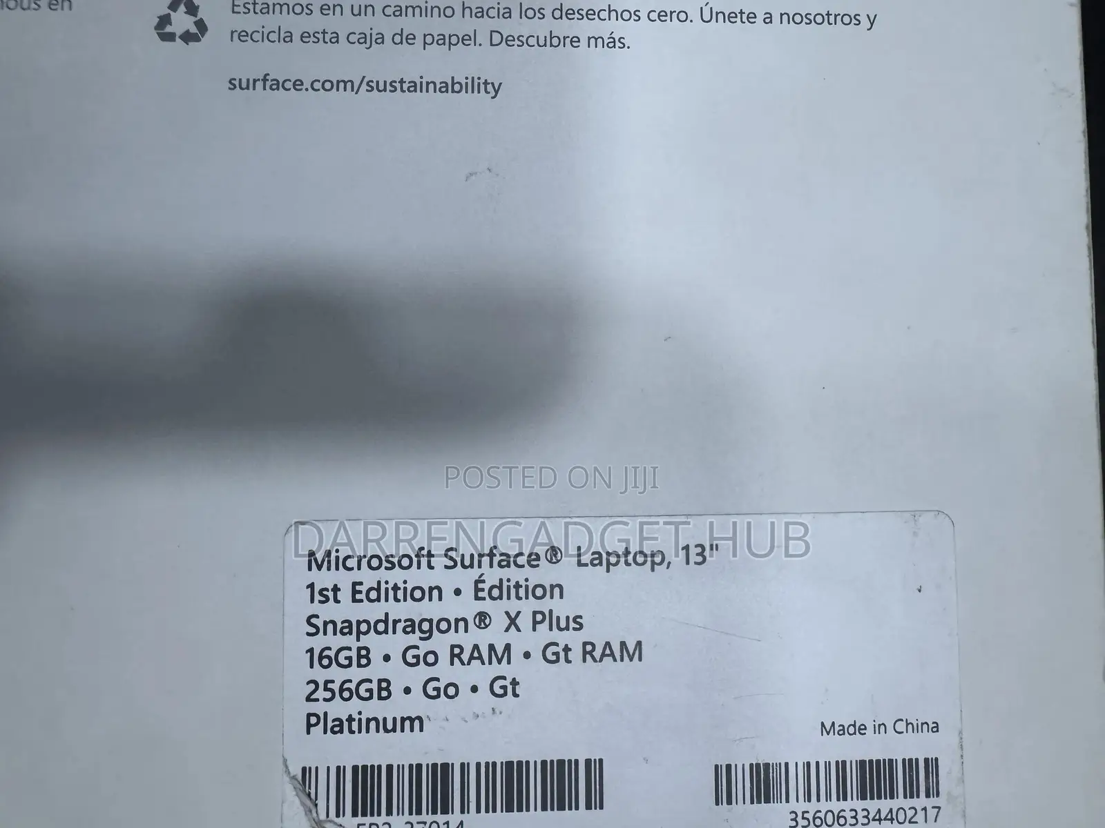 New Microsoft Surface Laptop 7 16GB Qualcomm Snapdragon X Plus 512GB