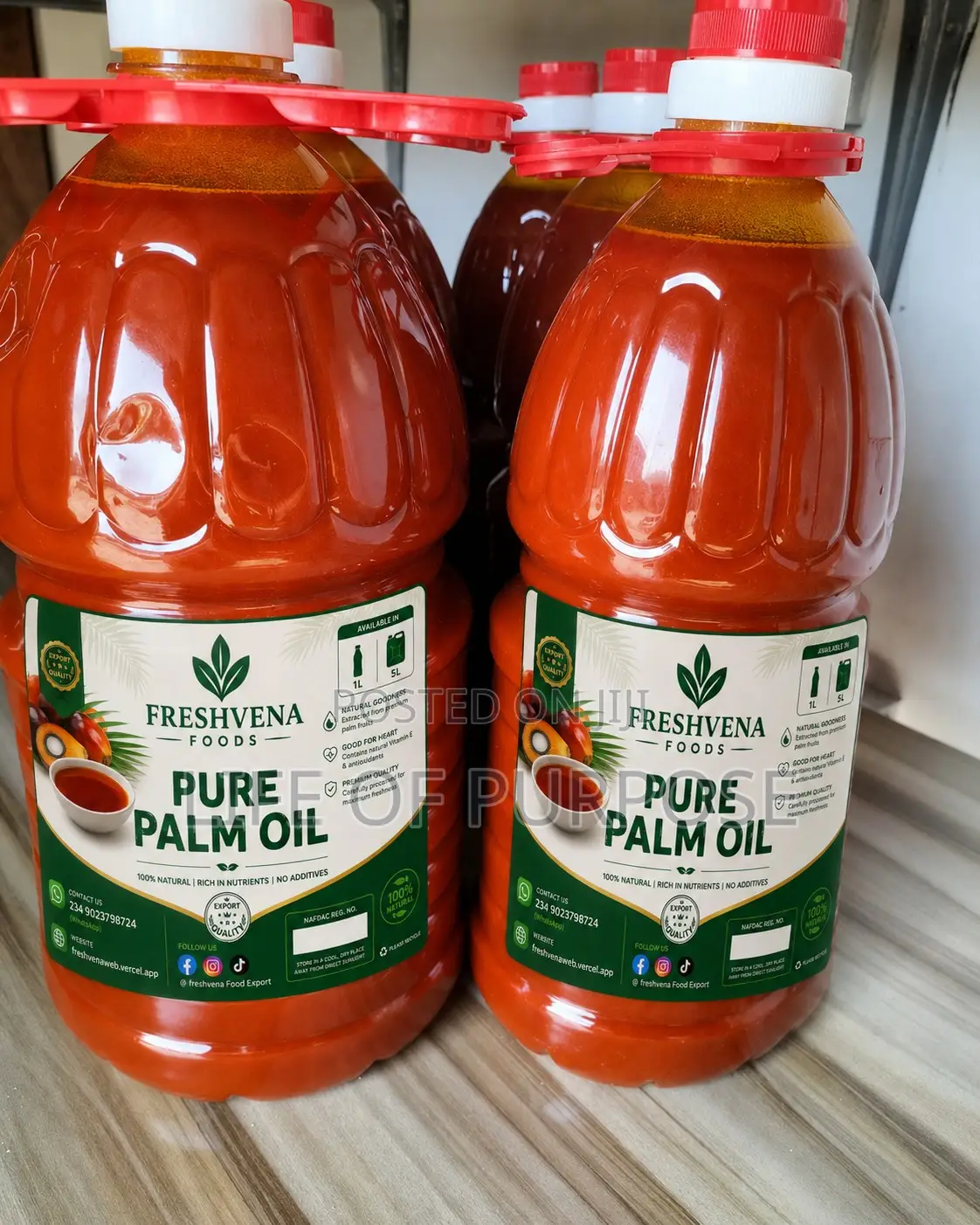 Palm Oil Kegs