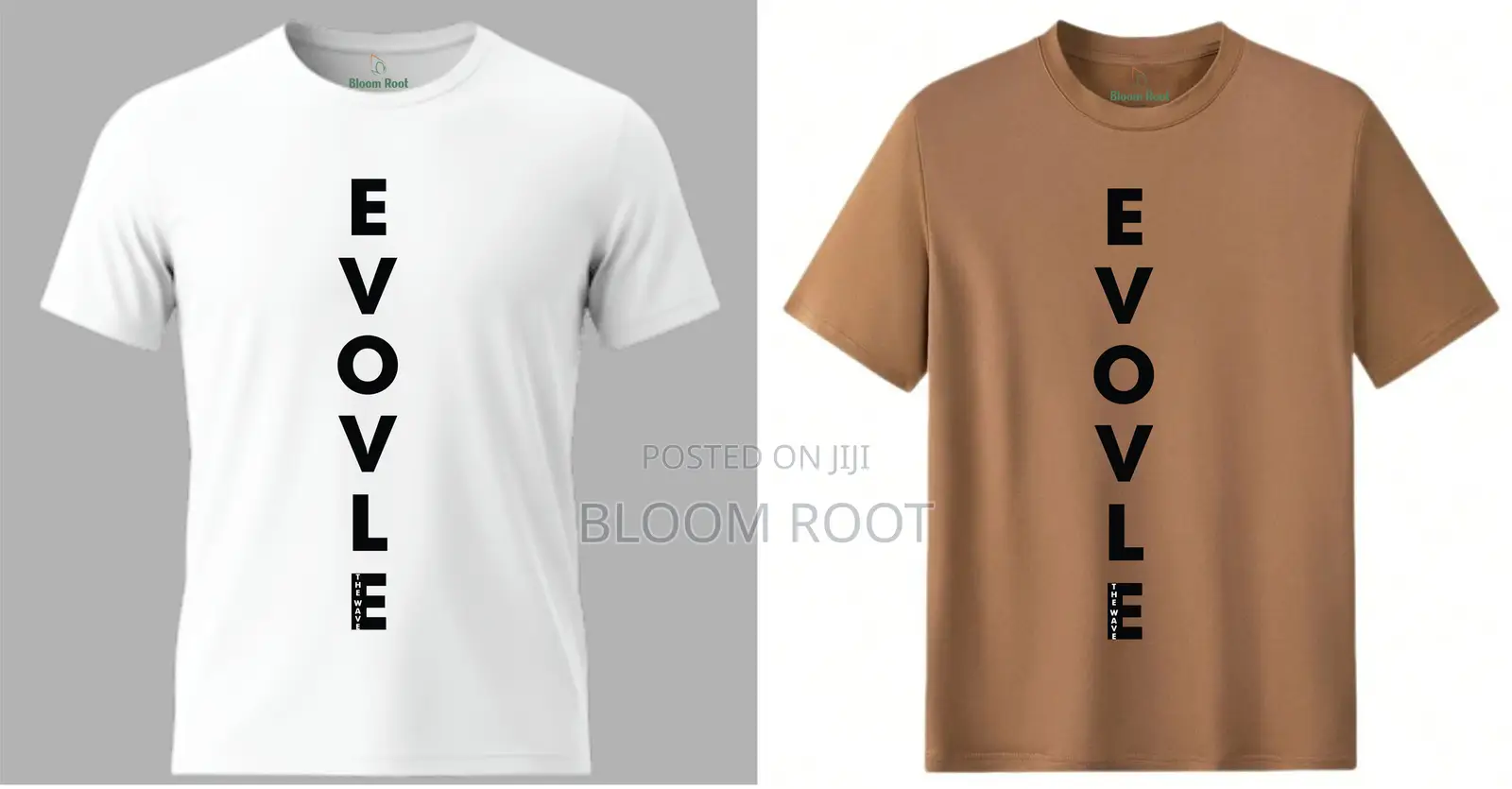 Evolve the Wave - Brown T-Shirt