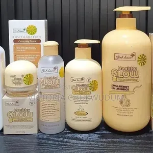 Cosmetics Body Lotion Serum Toner And Shower Gel