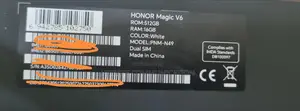 New Honor Magic V5 512 GB White