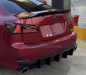 Lastest Black Rear Light and Back Spoiler for Lexus Is250 2008 to 2025