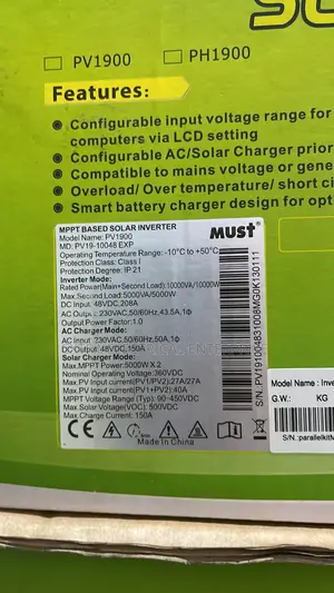 10kva 48v Hybrid Must Inverter