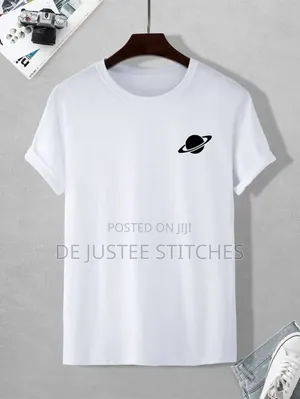 High Quality White Round Neck Polo