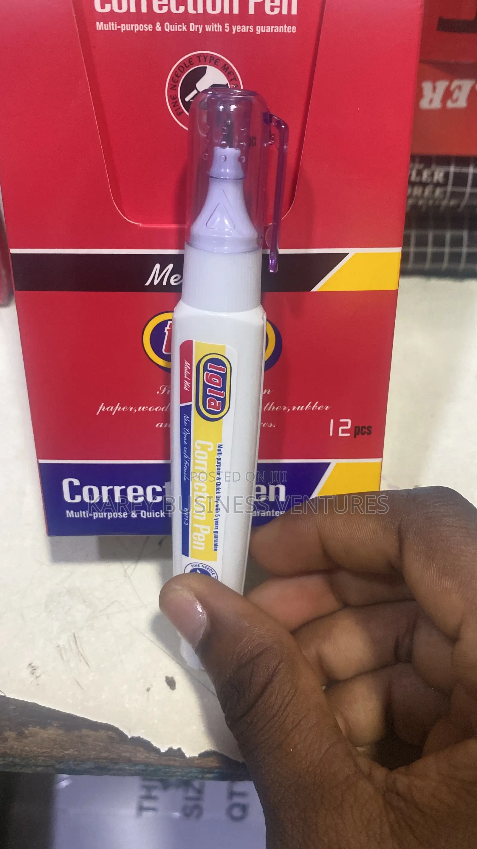Correction Pen,Highlighter,Pencil,Plasta Con