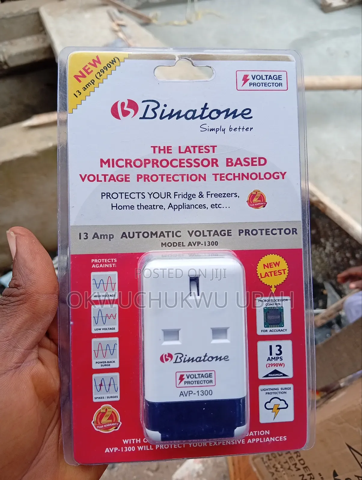 Electronic Surge Protector