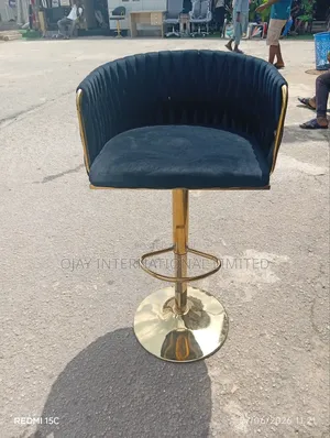 Fabric Standing Stool With One Year Warranty