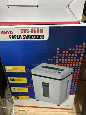 Sanyo SBS-650ci Is a Heavy-Duty, Cross-Cut Paper