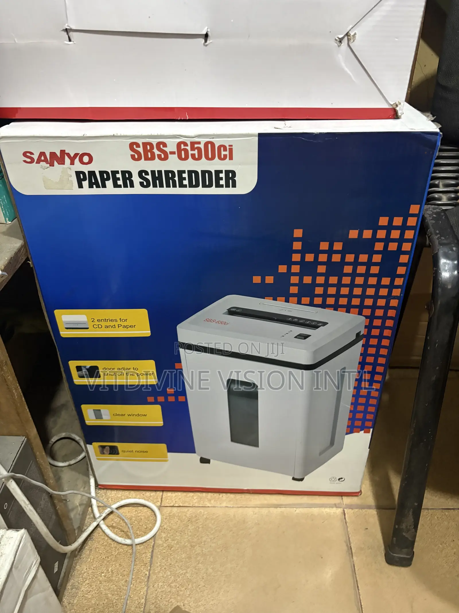 Sanyo SBS-650ci Is a Heavy-Duty, Cross-Cut Paper