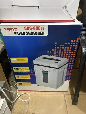 Sanyo SBS-650ci Is a Heavy-Duty, Cross-Cut Paper