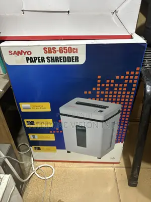 Sanyo SBS-650ci Is a Heavy-Duty, Cross-Cut Paper
