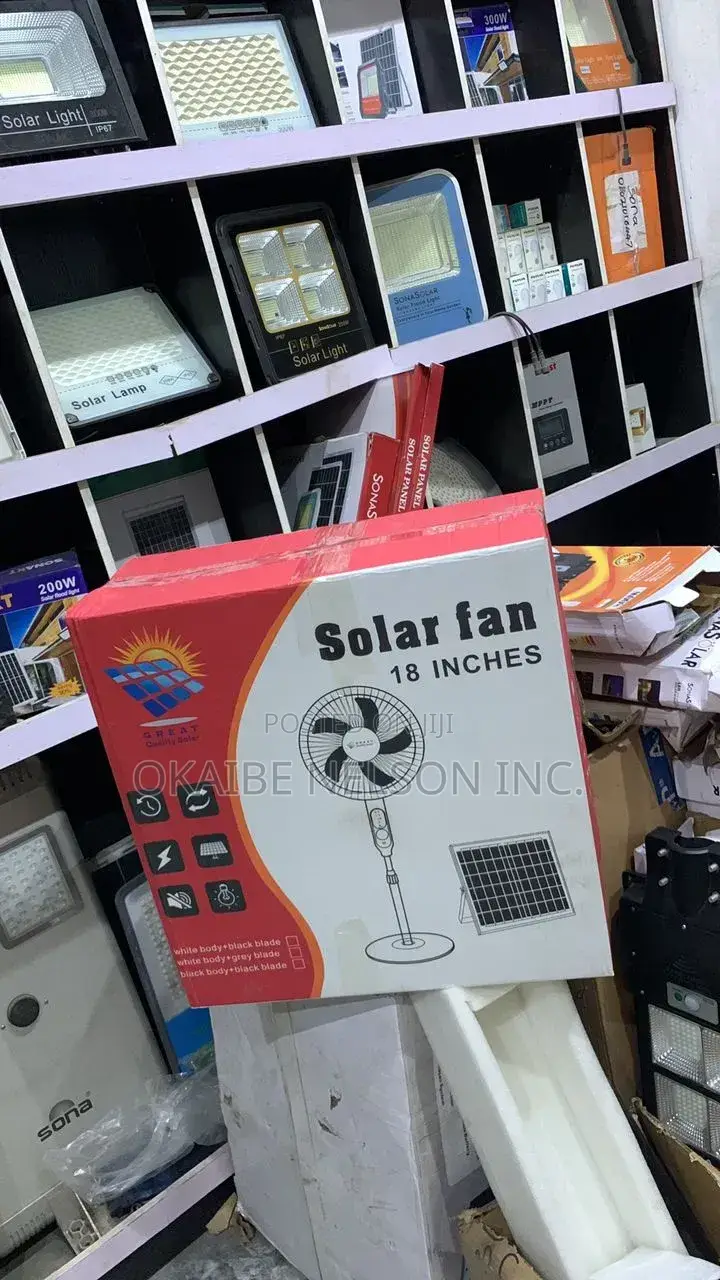 Solar Powered Fan