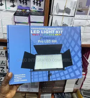 Professional Photo Video Led Light Kit Vabdoolo Fusender Pro Led 600