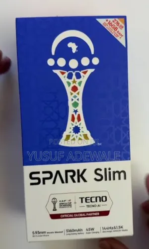 New Tecno Spark Slim 256 GB Black