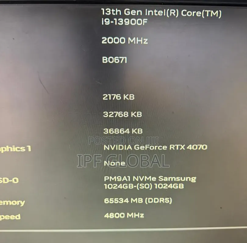 Desktop Computer Dell 64GB Intel Core i9 SSD 1T