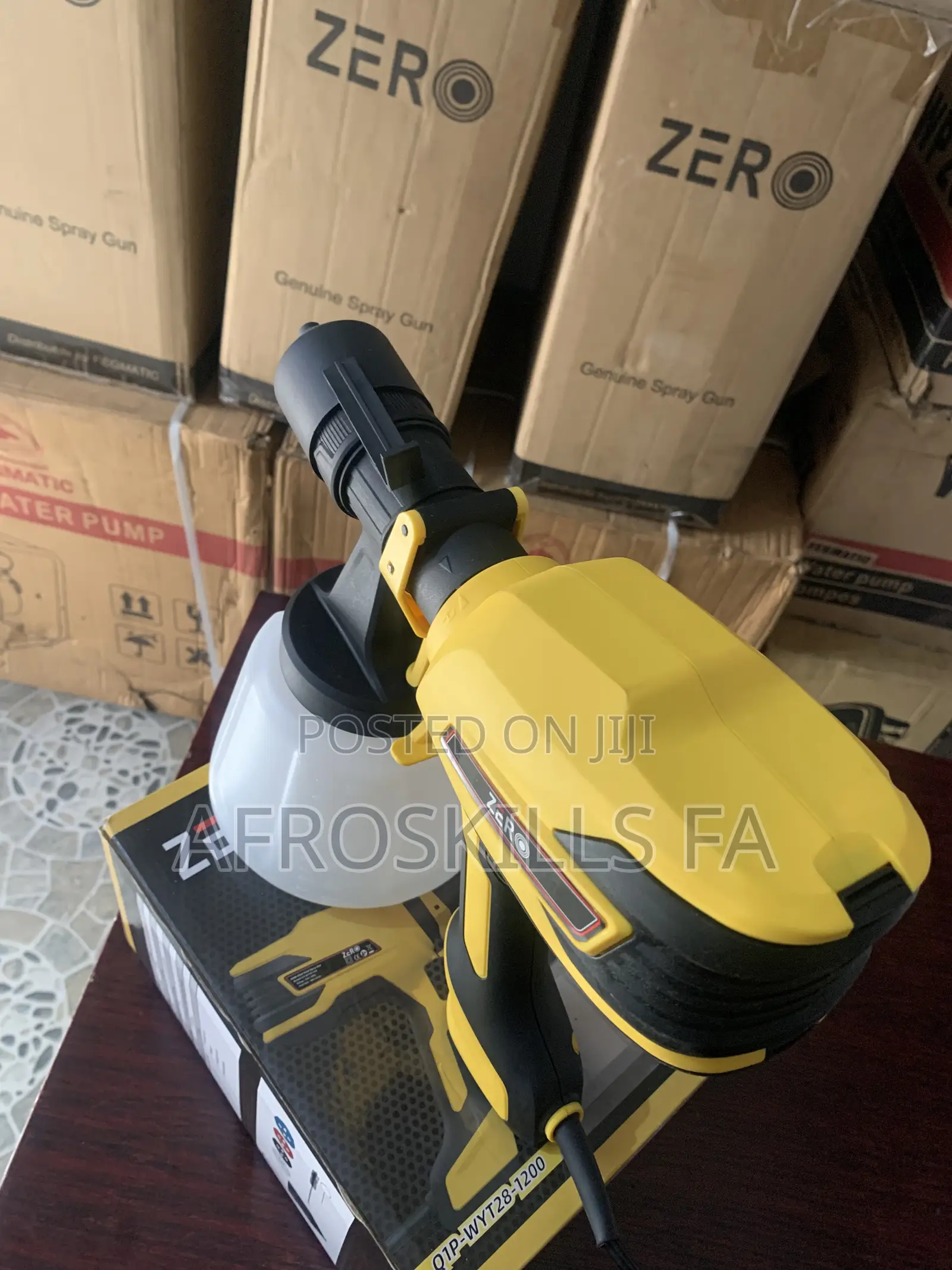 Zero HVLP Paint Spray Gun