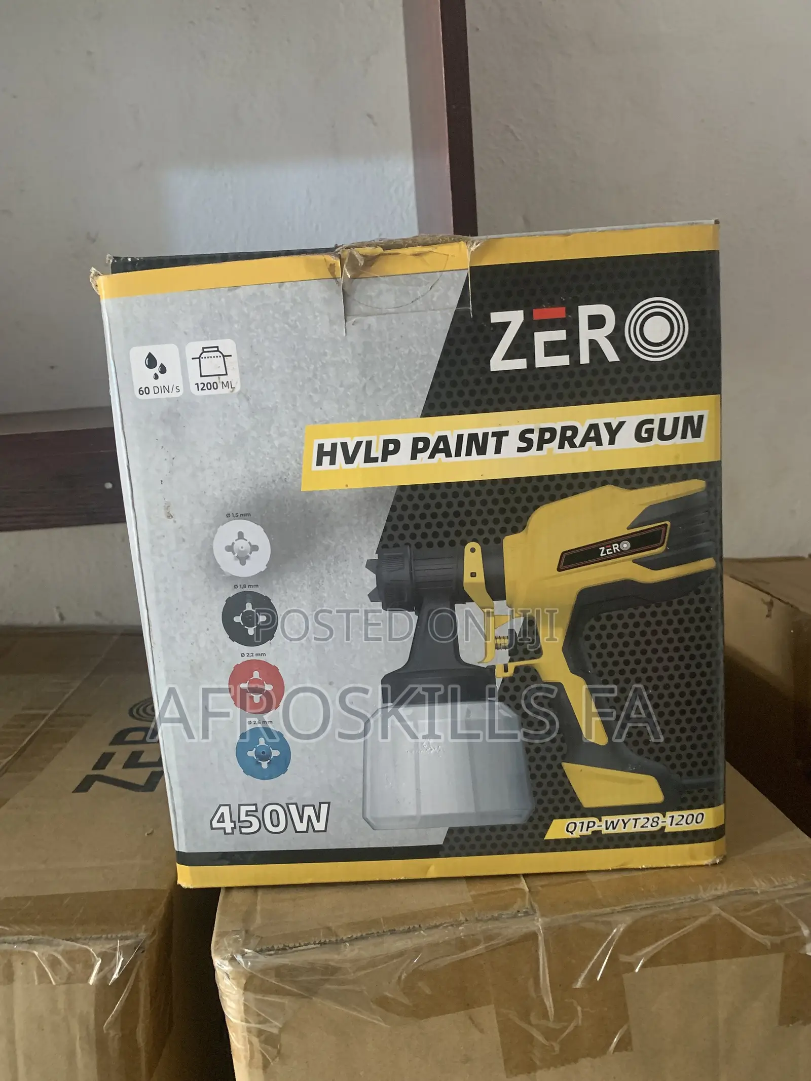 Zero HVLP Paint Spray Gun