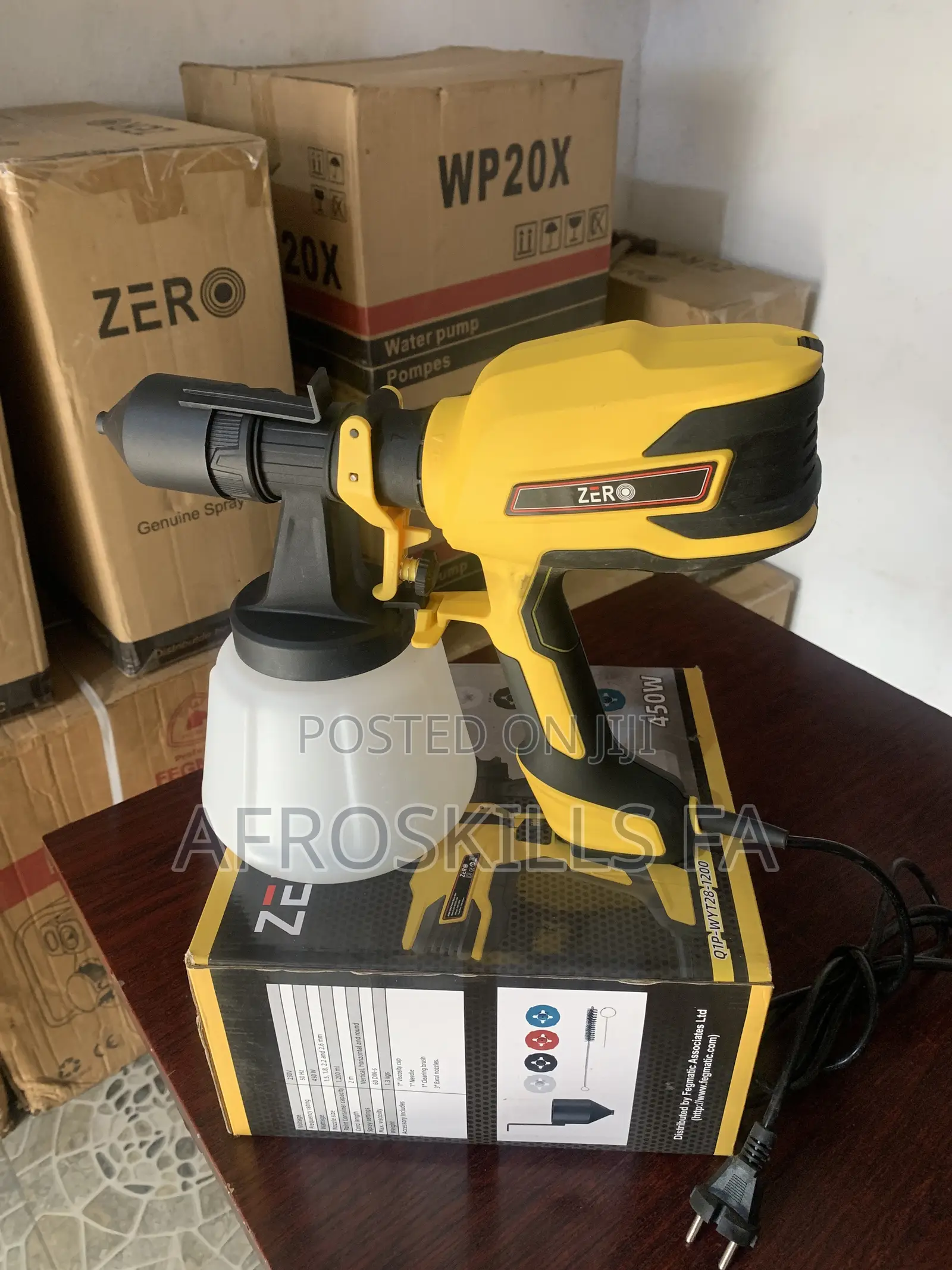 Zero HVLP Paint Spray Gun