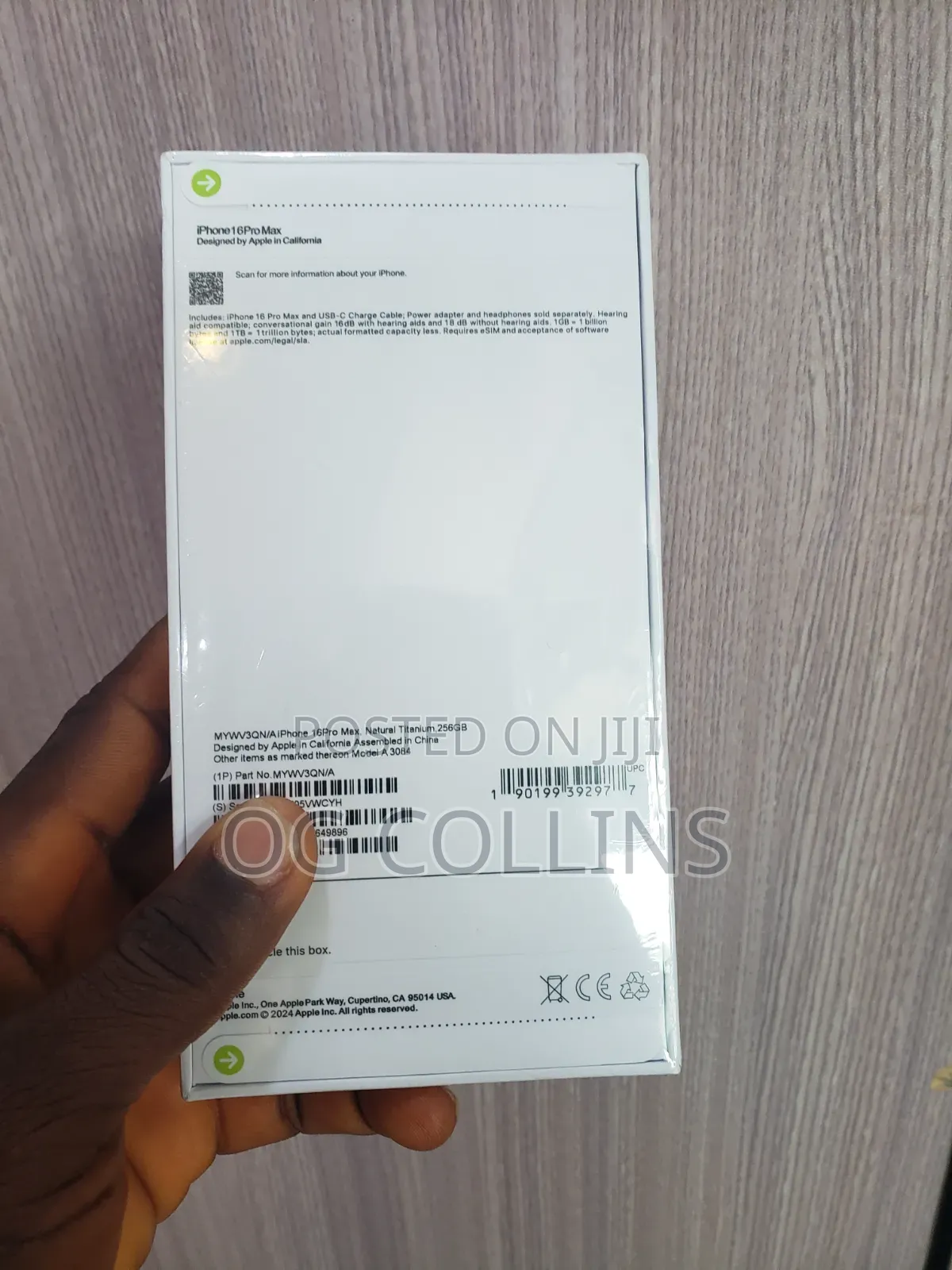 New Apple iPhone 16 Pro Max 256 GB Silver