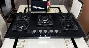 5 Burner in-Built Gas Cooker