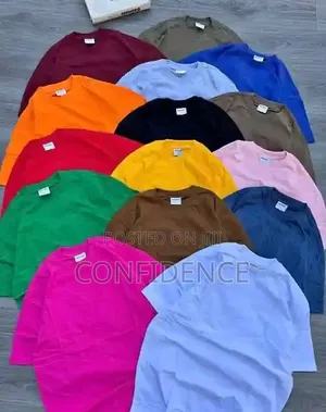 Plain Tshirts, Exactly as Seen on Pictures.