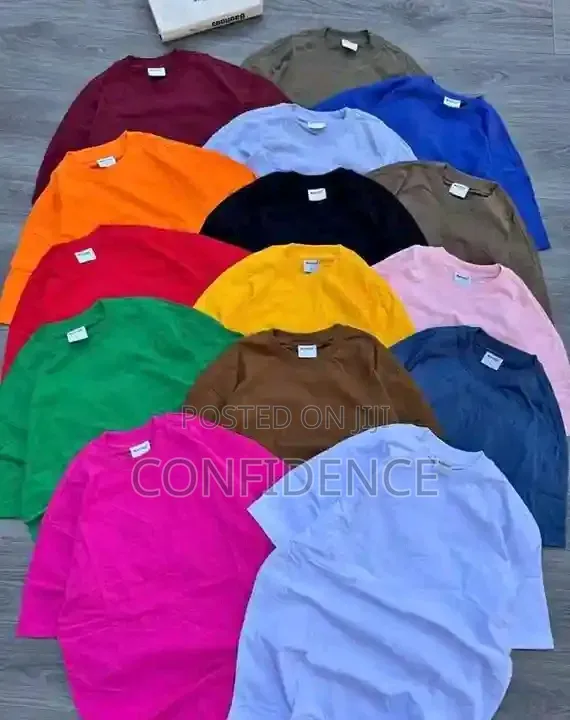 Plain Tshirts, Exactly as Seen on Pictures.