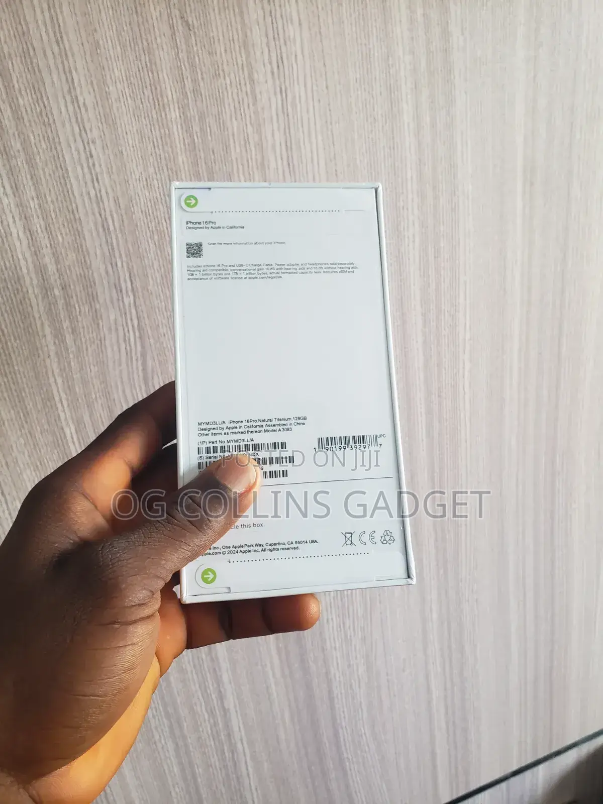 New Apple iPhone 16 Pro 128 GB White