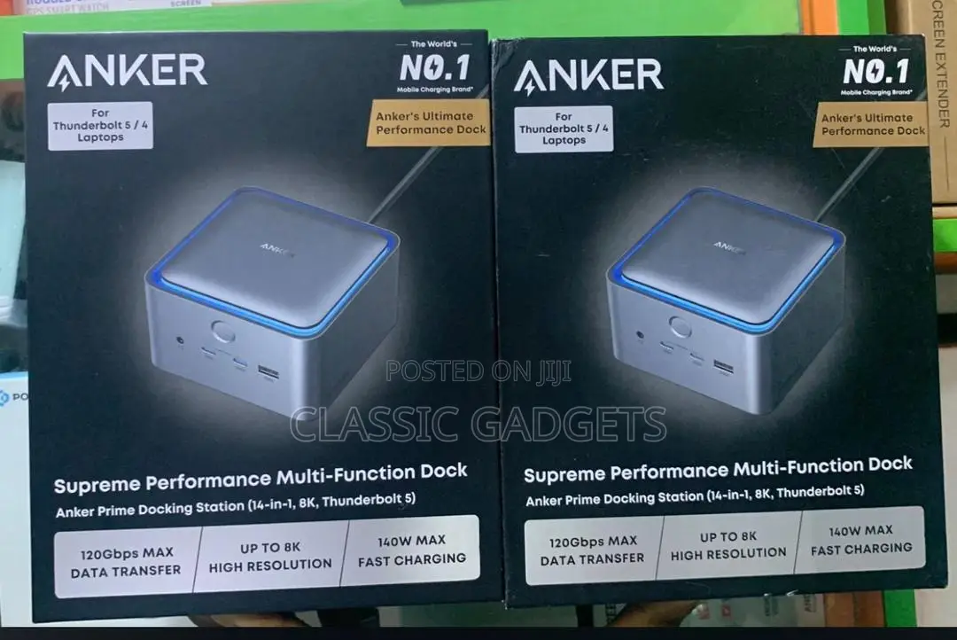 Anker Supreme Performance Docking Station 14-in-1, , Thunderbolt 5