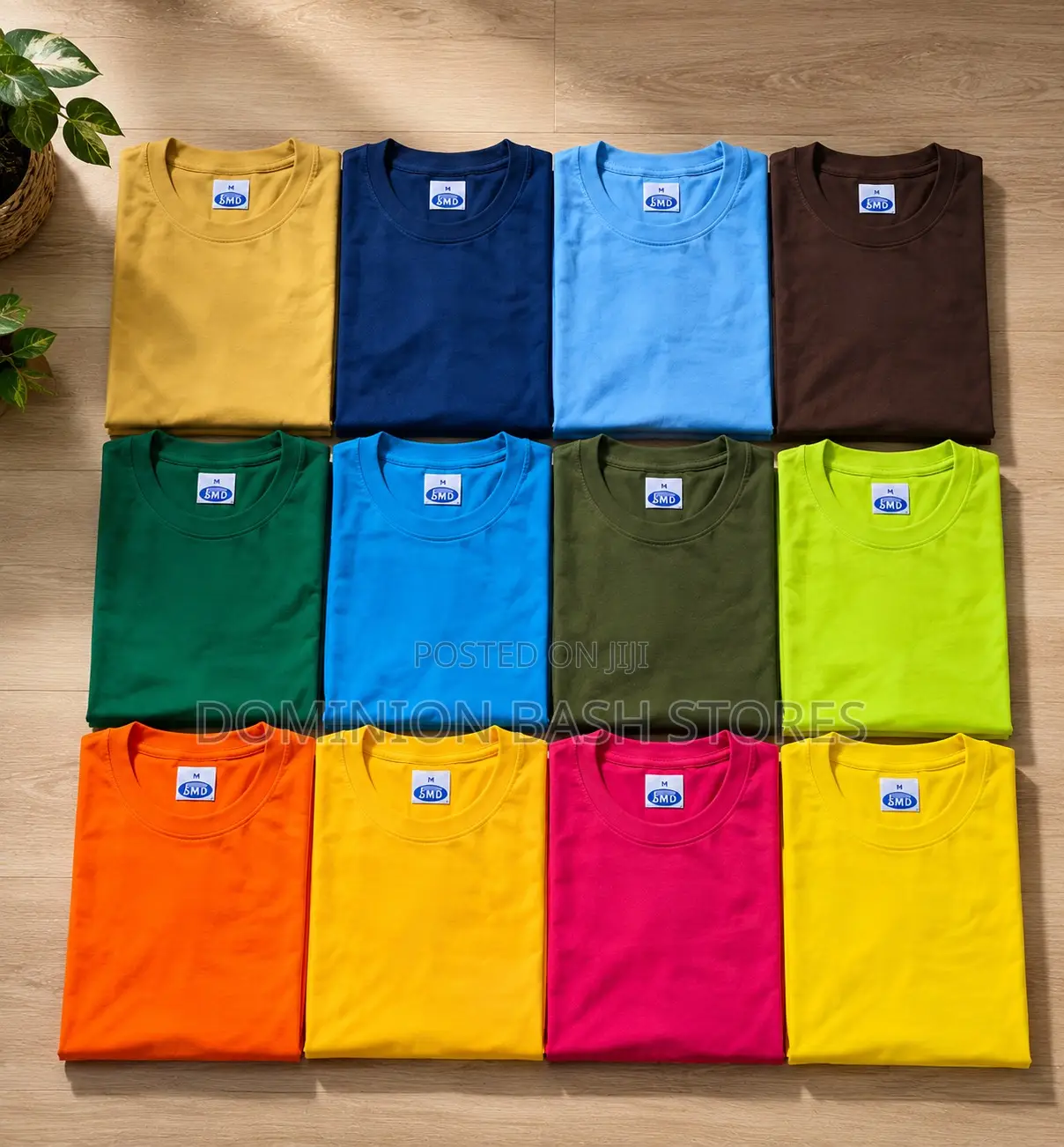 Plain Roundneck Tees in Bulk