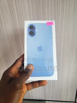 New Apple iPhone 16 Plus 128 GB Blue