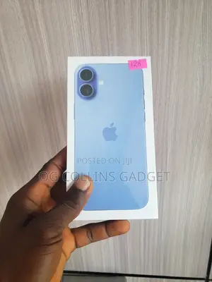 New Apple iPhone 16 Plus 128 GB Blue