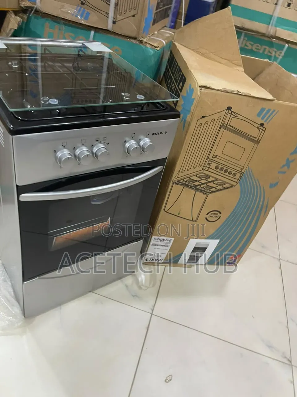 Maxi Elegant Four Burner Cooker