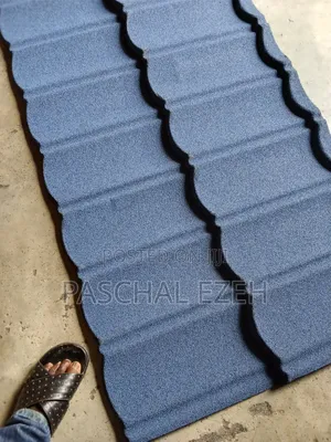 Blue Color Bond Design Stone Coated Roofing Sheet